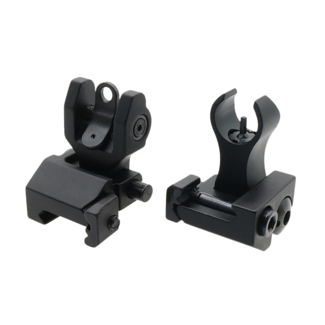 EDEMO Tiger Rock AR Flip Up Mini Front and Rear Sight Black Small RS052 EDEMO1 - Tiger Rock
