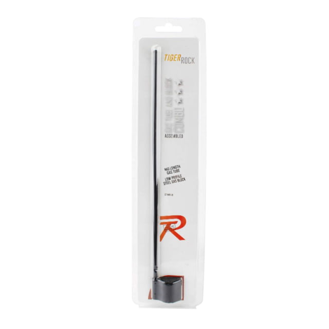 Tiger Rock Assembled .750 Low Profile Micro Gas Block and Sliver Mid Length Length Gas Tube Black Small - Tiger Rock