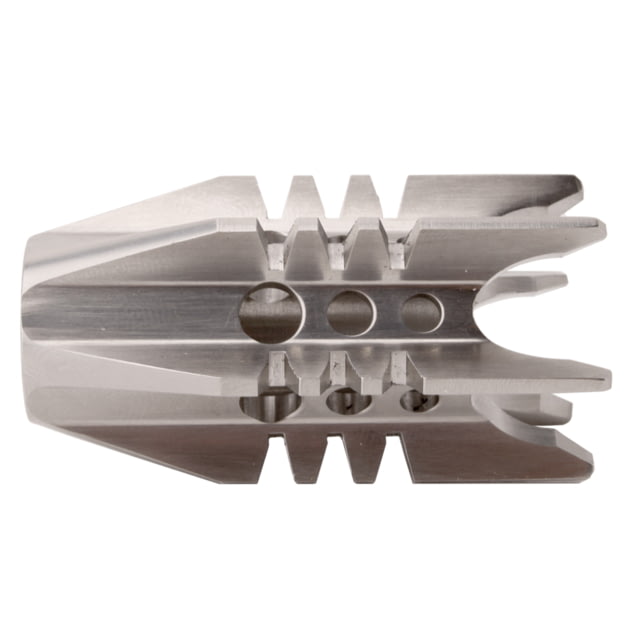Tiger Rock Booster Flash Hider AR-10/LR-308 5/8x24 Thread Pictch Silver Small - Tiger Rock