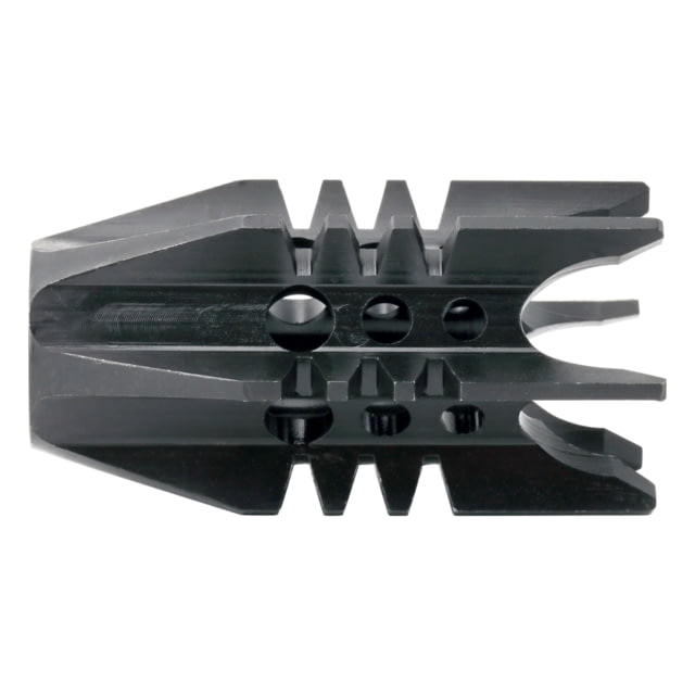 Tiger Rock Booster Flash Hider AR 9mm 1/2x36 Thread Pitch Black Small - Tiger Rock