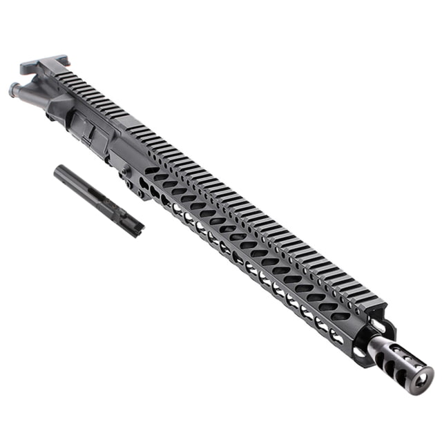 Tiger Rock Complete Upper Receiver AR 9mm 16in Length 1-10 Twist w/ 15in Super Slim Keymod Handguard Black Large - Tiger Rock