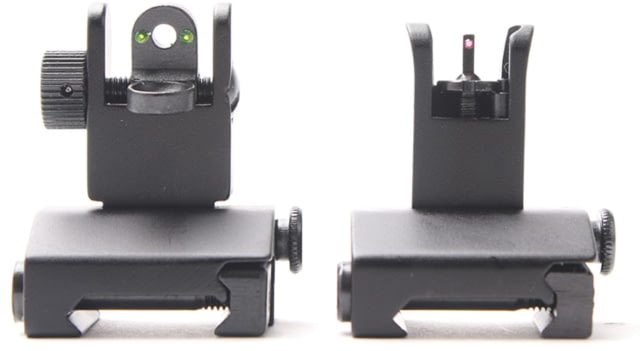Tiger Rock Fiber Optics Flip Up Front & Rear Sights with Red and Green Dots - Tiger Rock