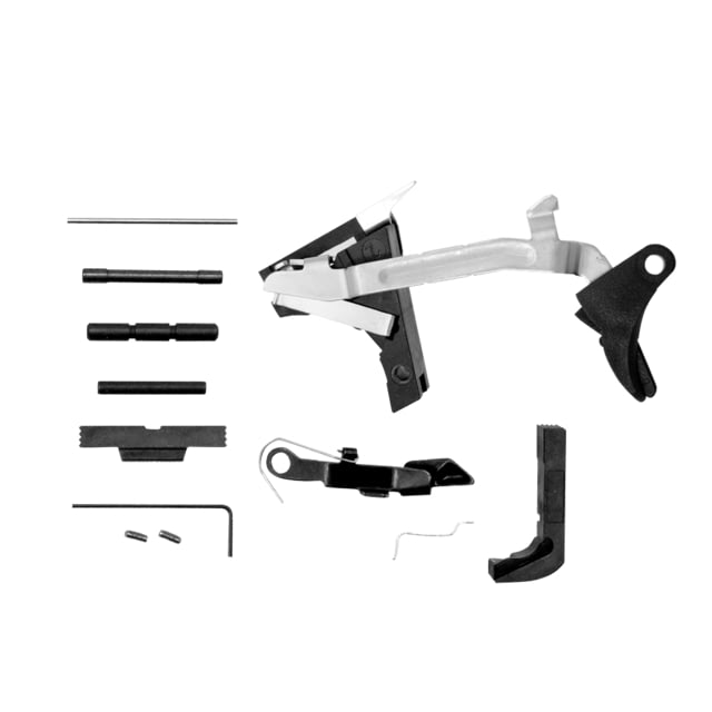 Tiger Rock Glock 19 Complete Lower Parts Kit Black Small - Tiger Rock
