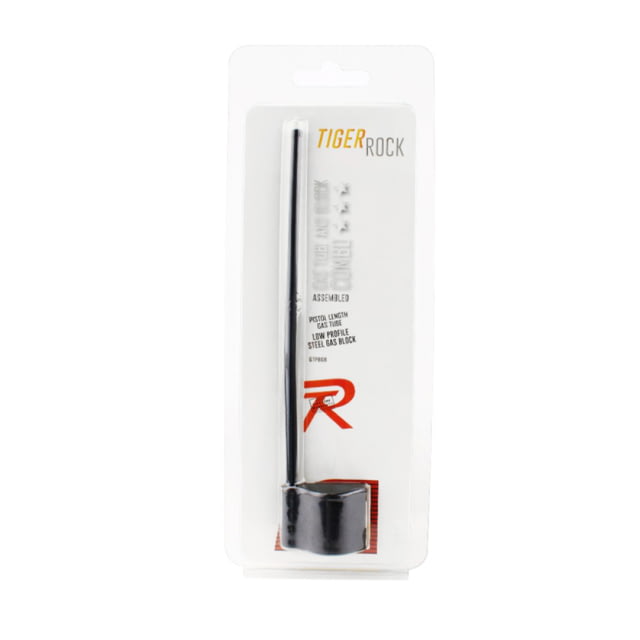 Tiger Rock GTPB GB01-B Assembled .750 Low Profile Micro Gas Block and Sliver Pistol Length Gas Tube Black Small - Tiger Rock