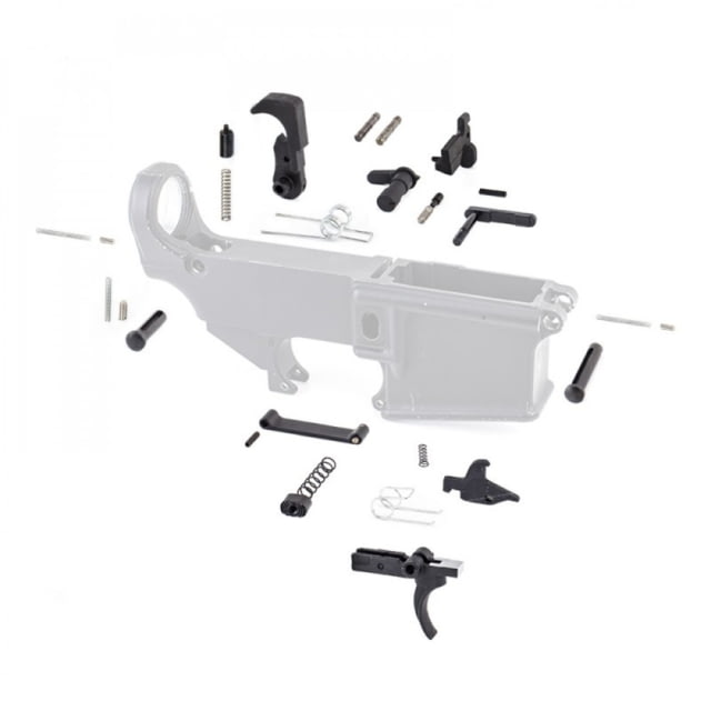 Tiger Rock Lower Parts Kit w/o Grip And Screw Black Small - Tiger Rock