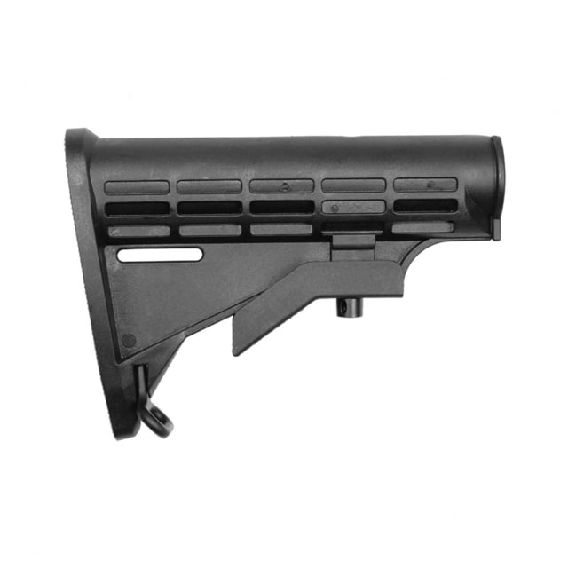 Tiger Rock Mil Spec Collapsible Standard Version Stock Body AR-15 Black Small - Tiger Rock