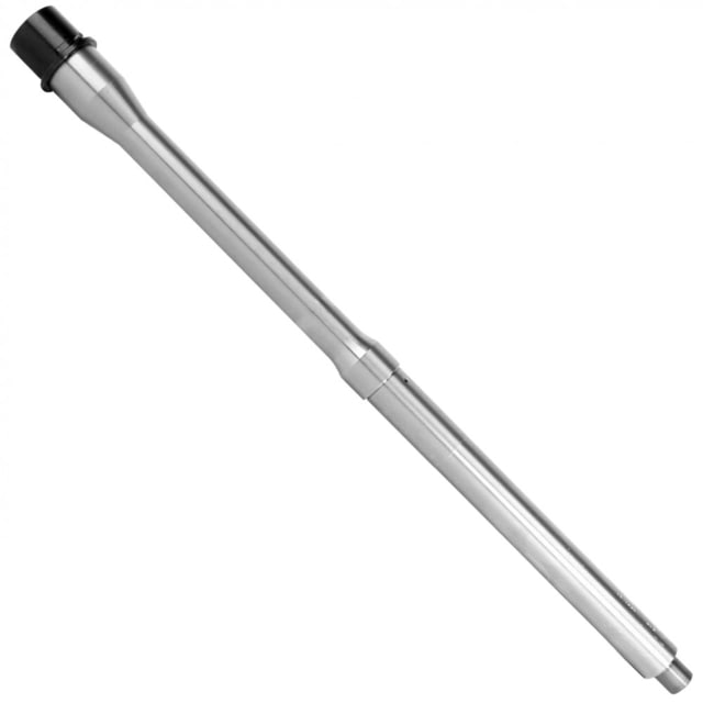 Tiger Rock Threaded Barrel .223 Wylde 18in Mid Length 1-7 Twist 1/2x28 Thread Pitch Stainless Steel Silver Large - Tiger Rock