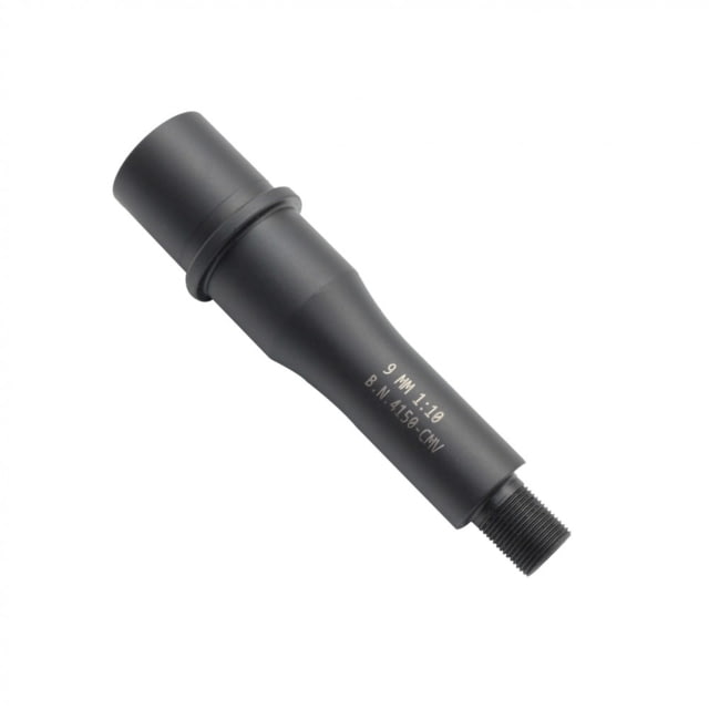 Tiger Rock Threaded Barrel AR-15 9mm 4.5in 1-10 Twist 1/2x36 Thread Pitch Black Nitride Finish Black Small - Tiger Rock