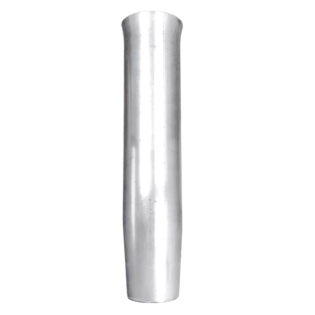 Tigress On Aluminum Flared Rod Holder w/o Blade Mill Finished 10" Weld