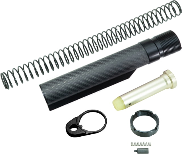 Timber Creek Enforcer Carbon Fiber Buffer Tube Kit Black CF BTK BL - Timber Creek
