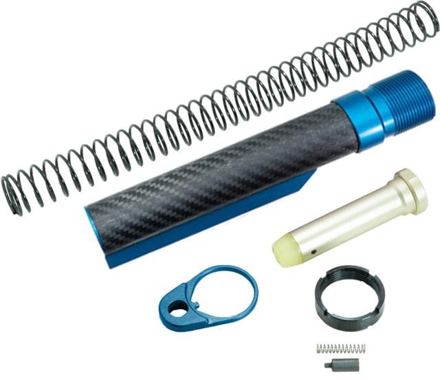 Timber Creek Enforcer Carbon Fiber Buffer Tube Kit Blue CF BTK - Timber Creek