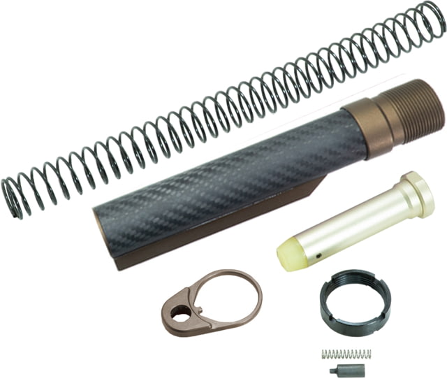 Timber Creek Enforcer Carbon Fiber Buffer Tube Kit Burnt Bronze CF BTK BB - Timber Creek