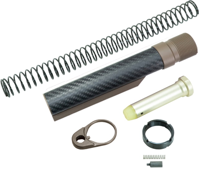EDEMO Timber Creek Enforcer Carbon Fiber Buffer Tube Kit Flat Dark Earth CF BTK FDE EDEMO1 - Timber Creek Outdoors