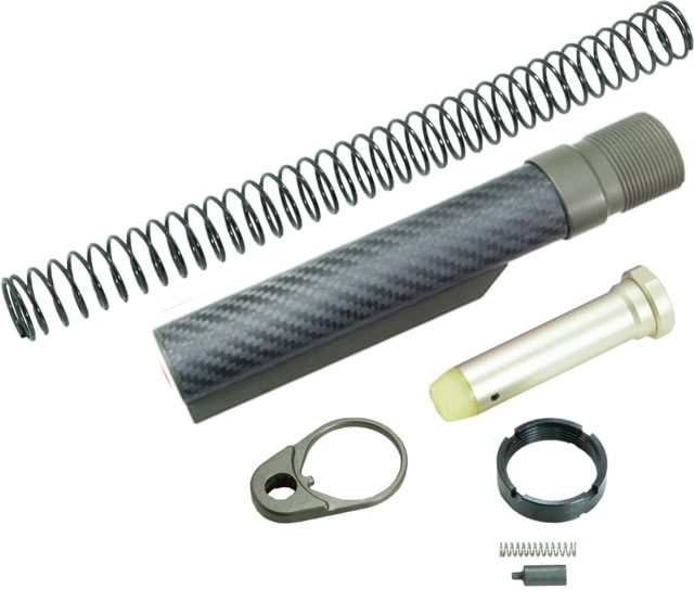 Timber Creek Enforcer Carbon Fiber Buffer Tube Kit OD Green CF BTK OD - Timber Creek