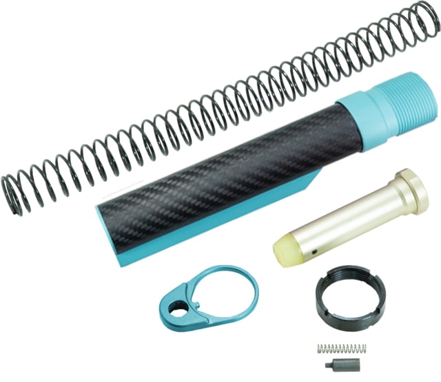 Timber Creek Enforcer Carbon Fiber Buffer Tube Kit Robins Egg Blue CF BTK RE - Timber Creek