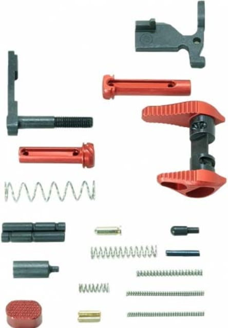 Timber Creek AR Lower Parts Kit Red AR LPK - Timber Creek