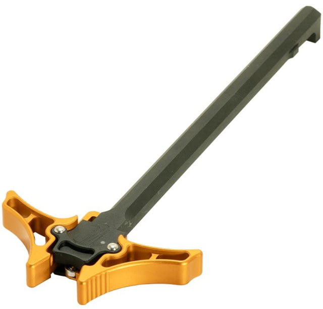 Timber Creek Enforcer AR-10 Oversized Ambidextrous Charging Handle for AR10/308 Platform Orange AR10 Ambi CH OA