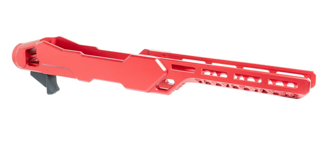 Timber Creek Outdoors Enforcer Rifle Chassis Red Aluminum Fits Ruger  Compatible w/ MSR Buffer Tubes