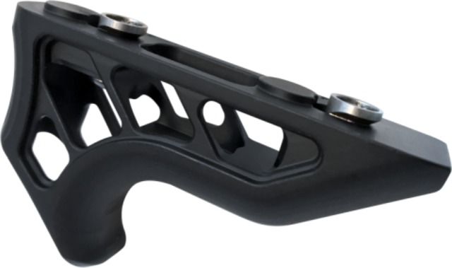 Timber Creek Keymod Enforcer Mini Angled Foregrip Black Standard K EM AFG BL - Timber Creek
