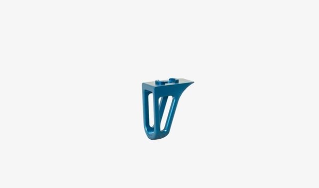 Timber Creek Low Profile Hand Stop - KeyMod Blue K LP HS - Timber Creek