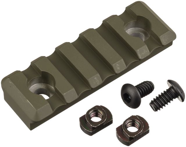 Timber Creek M-Lok 5 Slot Picatinny Rail OD Green M 5S PR OD