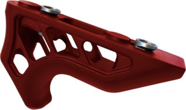 USED Timber Creek M-Lok Enforcer Mini Angled Foregrip Red Standard M EM AFG - Timber Creek Outdoors
