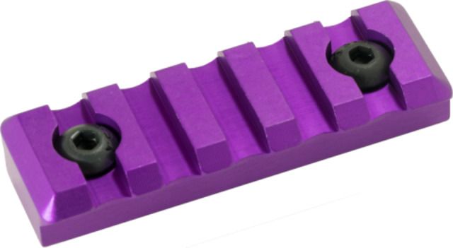 Timber Creek MLOK 5 Slot Picatinny Rail Purple 5 slot M 5S PR PPA - Timber Creek Outdoors