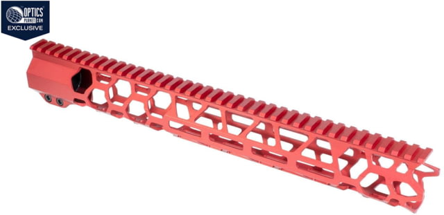 USED Timber Creek Outdoors OPMOD Hex-M M-LOK Handguard Red 15in OP M15 HG - Opmod
