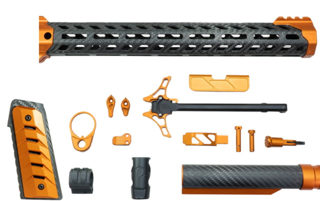 Timber Creek TCO Enforcer Carbon Fiber Kit Orange Anodized TC ECFK OA - Timber Creek