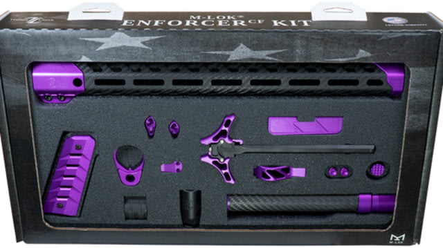 Timber Creek TCO Enforcer Carbon Fiber Kit Purple Anodized TC ECFK PPA - Timber Creek