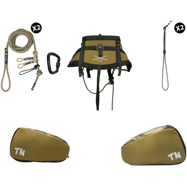 Timber Ninja Duel Saddle Starter Kit Regular Olive/Black - Timber Ninja