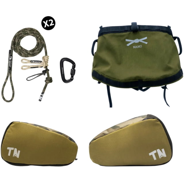 Timber Ninja Nano Saddle Starter Kit Extra Large Military Green - Timber Ninja