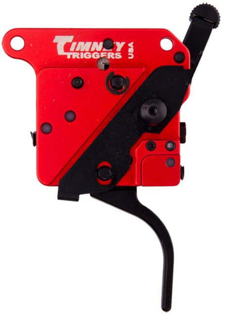 Timney Triggers Remington 700 Two-Stage Light Trigger Straight Right Hand Black - Timney Triggers