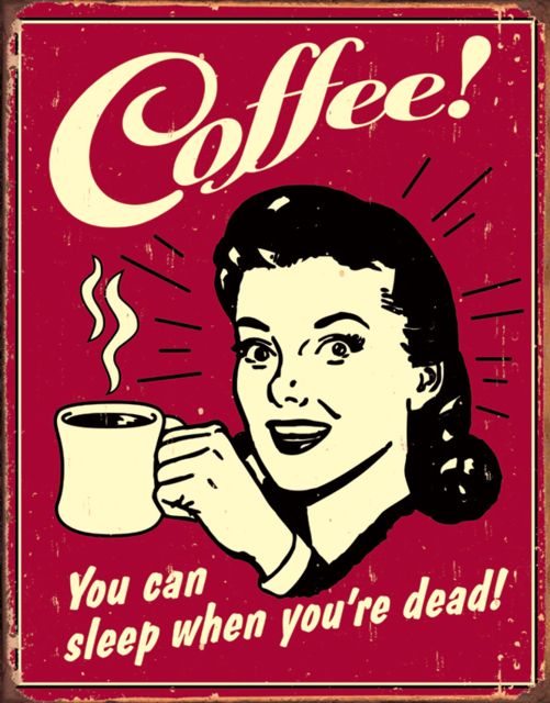Tin Signs Coffee Tin Sign TSN