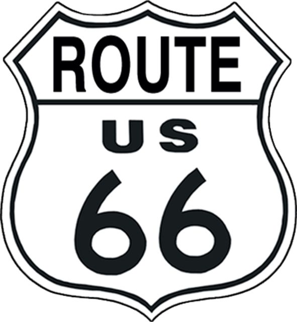 Tin Signs Route 66 Shield Tin Sign TSN0