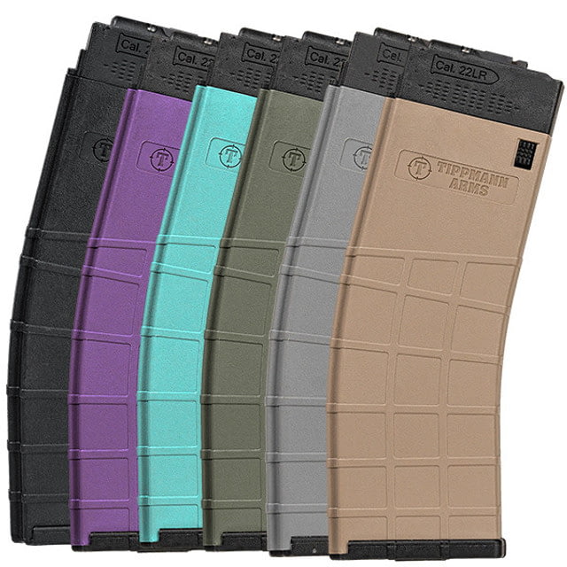 Tippmann Arms M4 22LR 25 Round Rifle Magazine, FDE, A201144-25RD in US