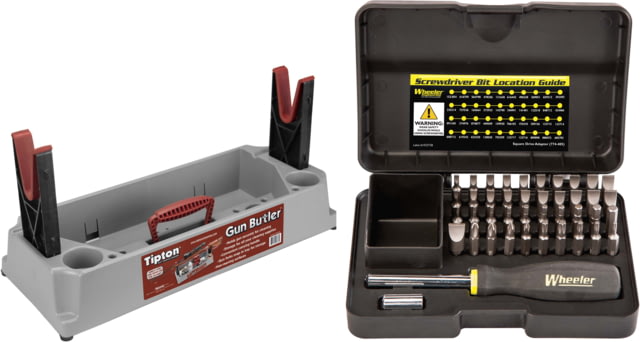 Tipton 43 Piece Screwdriver Set & Tipton Gun Butler Combo Multi Medium - Tipton Gun
