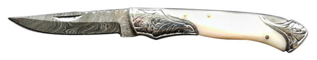 Titan Damascus Steel Folding EDC Knife 7.8in  TFK-5 - Titan International Knives