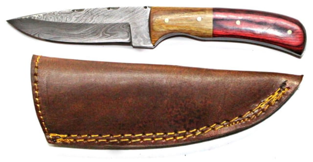 Titan Damascus Steel Fixed Knife 6in TD-089 - Titan International Knives