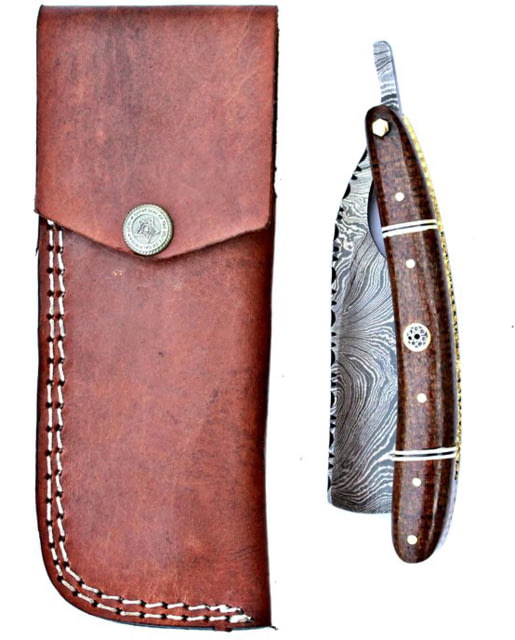 Titan Damascus Steel Razor 9.5in TD-042 - Titan International Knives