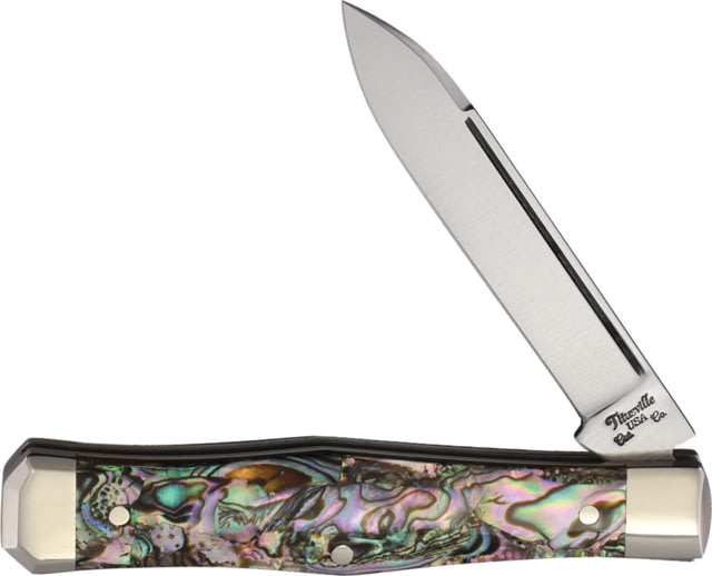 Titusville Cutlery Lexingtonian Folder Abalone TITUS06 - Titusville Cutlery