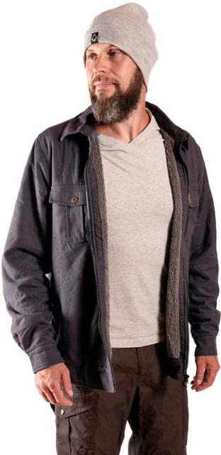 TOBE Outerwear Padre Overshirt - Mens Gray S