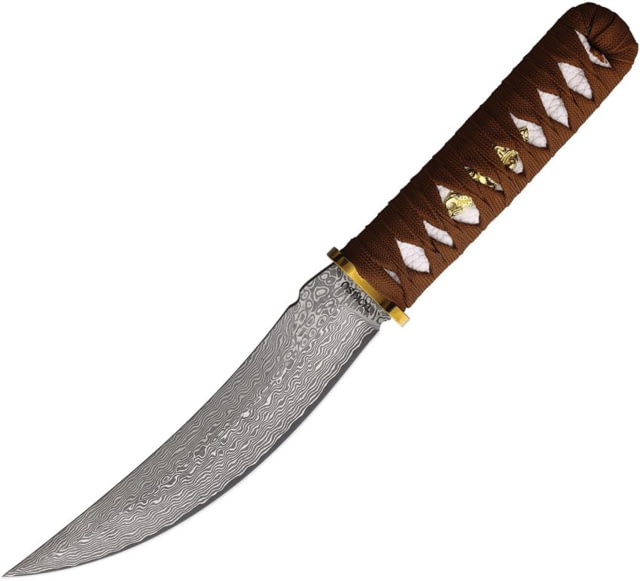 Tokisu Damask Couteau Fixed Blade - Tokisu