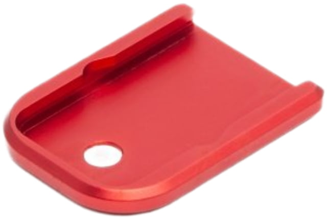 Toni System +0 Rounds Glock Magazine Base Plate for Glock 17-19-22-24-31-34-35-45 Red 0 - Toni System