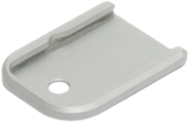 Toni System +0 Rounds Glock Magazine Base Plate for Glock 17-19-22-24-31-34-35-45 Silver 0 - Toni System