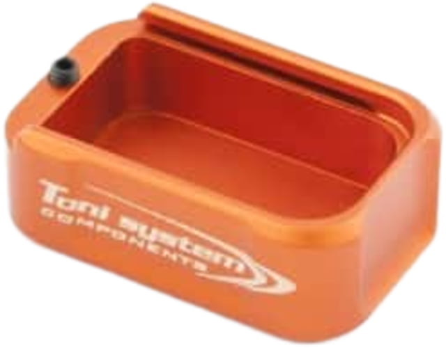 Toni System +1.5 Rounds Pad Magazine Extension for CZ Shadow No IPSC Box Orange 1