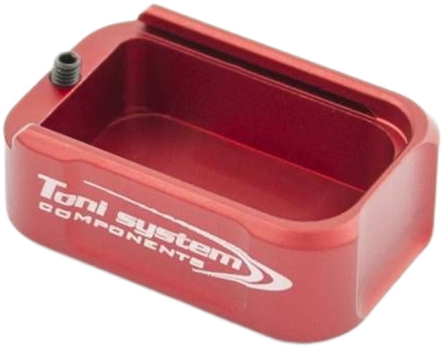 Toni System +1.5 Rounds Pad Magazine Extension for CZ Shadow No IPSC Box Red 1