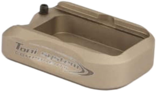 Toni System +1 Round Magazine Extension for Glock 19X Sand 1