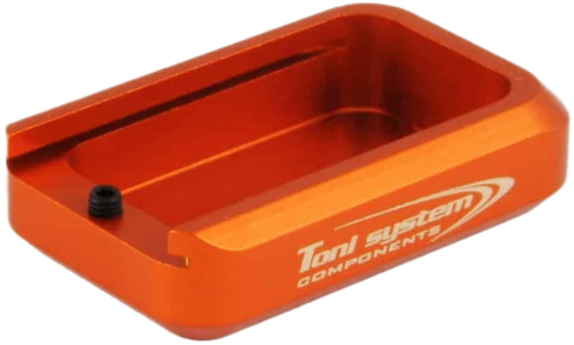 Toni System +1 Round Magazine Extension for Tanfoglio Large Frame Orange 1 - Toni System