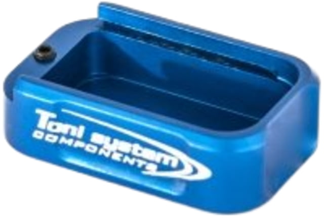 Toni System +1 Round Magazine Extension for Tanfoglio Small Frame for IDPA Blue 1 - Toni System